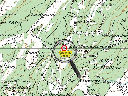 Cliquez ici pour revoir le chalet