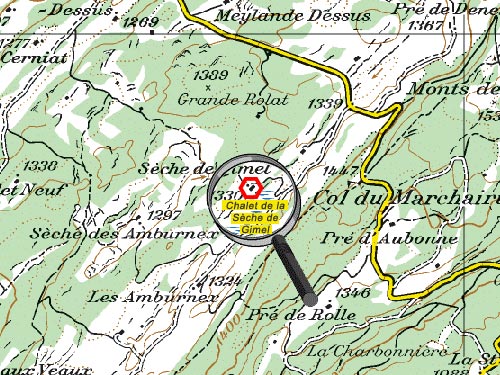 Cliquez ici pour revoir le chalet